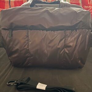 Calpak Luka duffle (Glazed Dark Cherry)